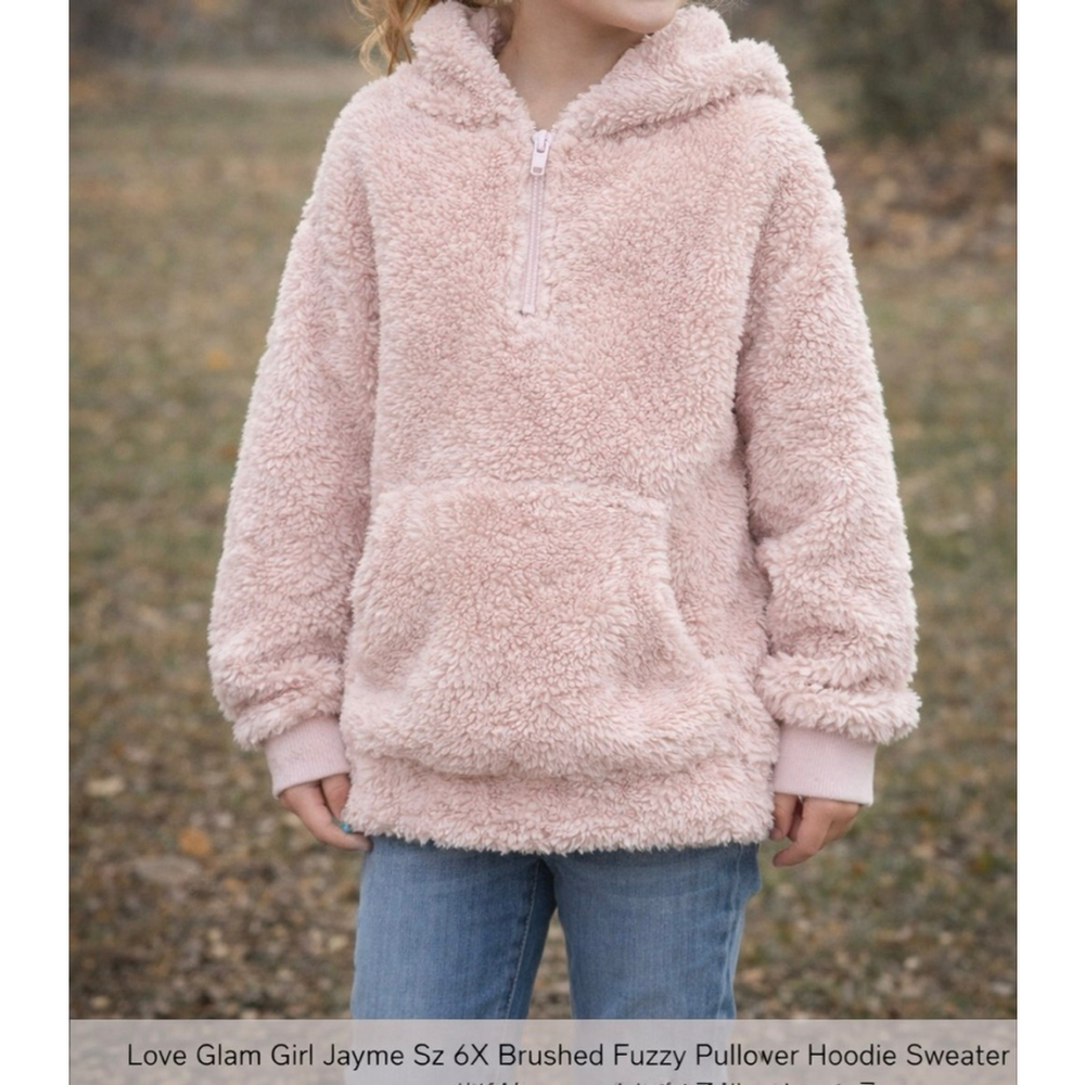 Love Glam Girl Jayme Pullover Hoodie Sweater 6X
